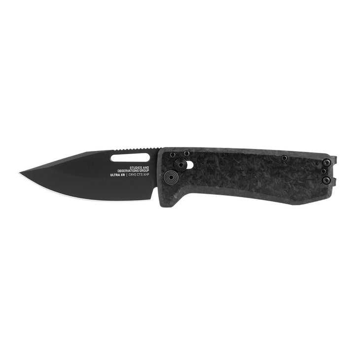 sog ultra xr xhp blackout folding knife 12 63 05 57 venture 5