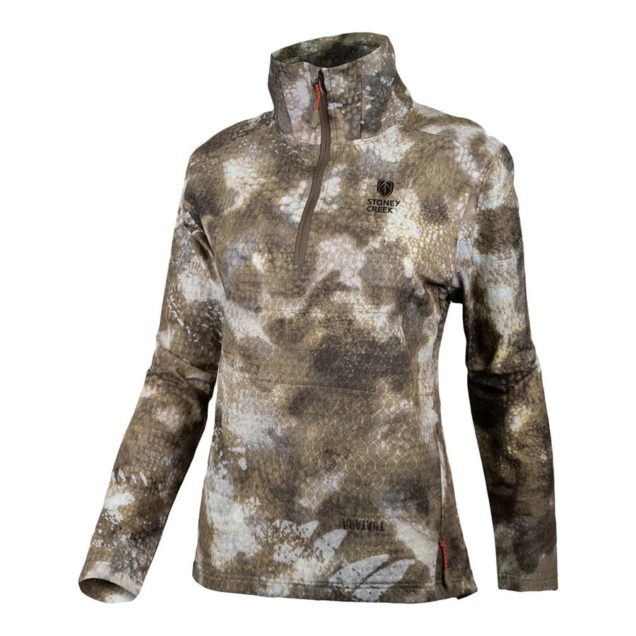 stoney creek womens switch pullover top hmw 3122 ata venture 1