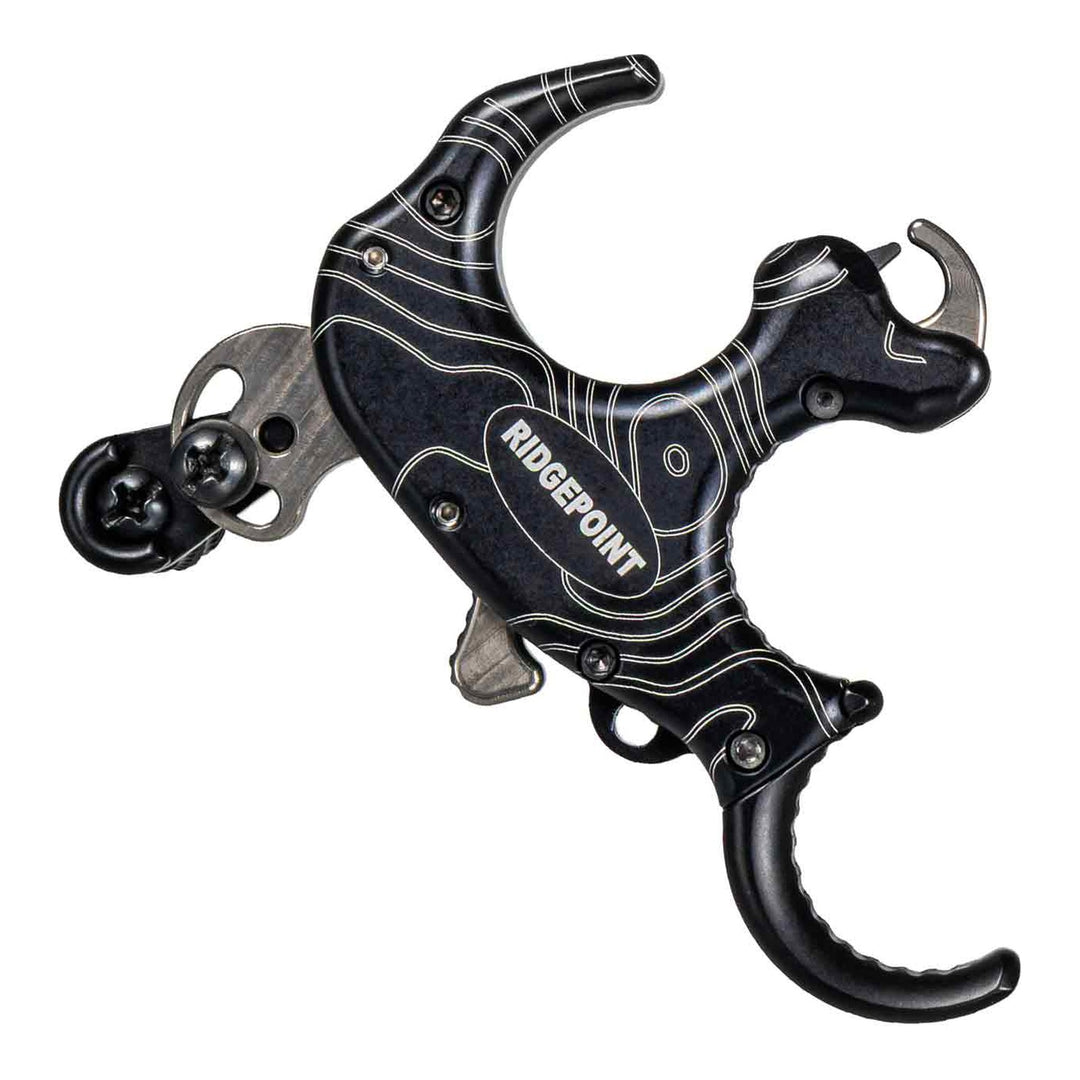tru ball ridgepoint flex 3 finger thumb release trgf bkbk venture 1