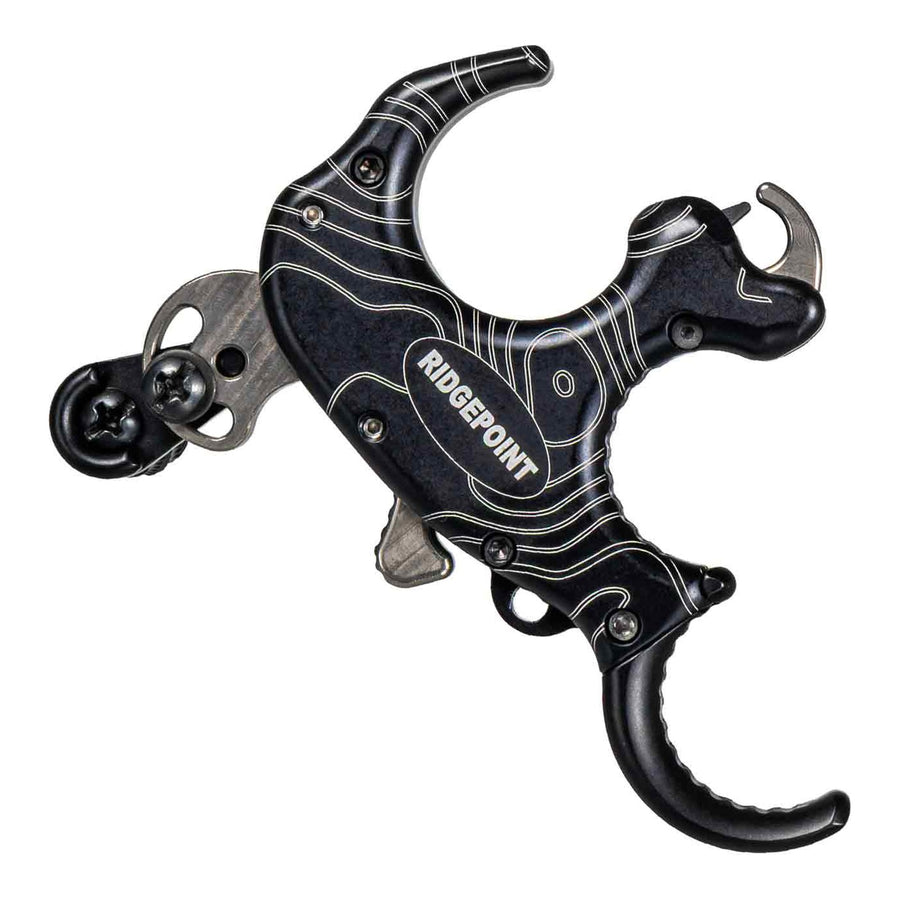 tru ball ridgepoint flex 3 finger thumb release trgf bkbk venture 1