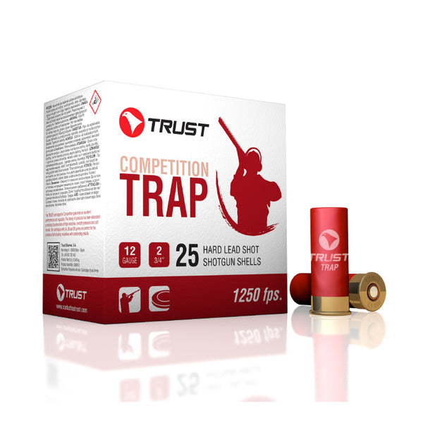 Trust Trap 1 Red Shot Shell - 28 Gram Load - Size 7.5 - 12G - 250 Round Slab