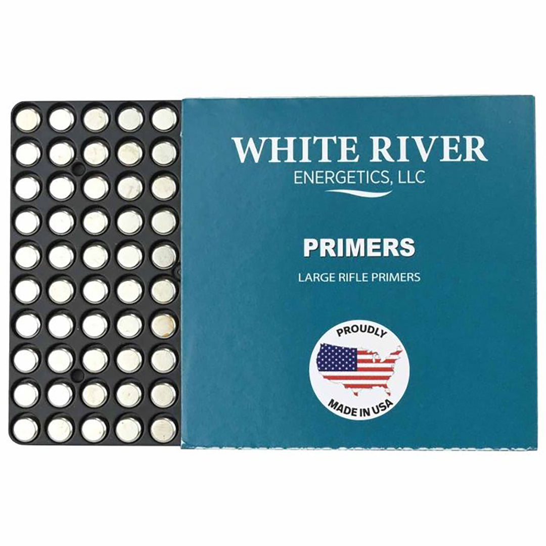 White River Large Rifle Primer - 1000/Brick