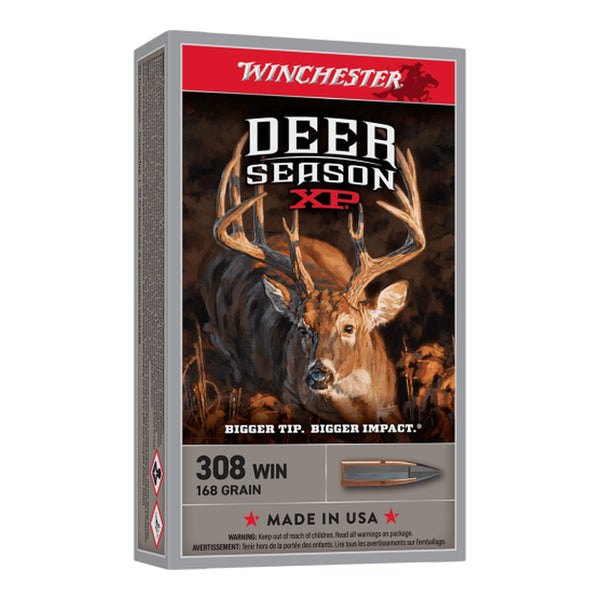 Winchester Deer Season Centrefire Ammo - .308 WIN - 200 Rounds